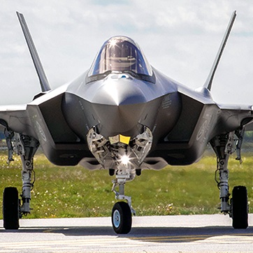 F-35 fly - promoveret visning